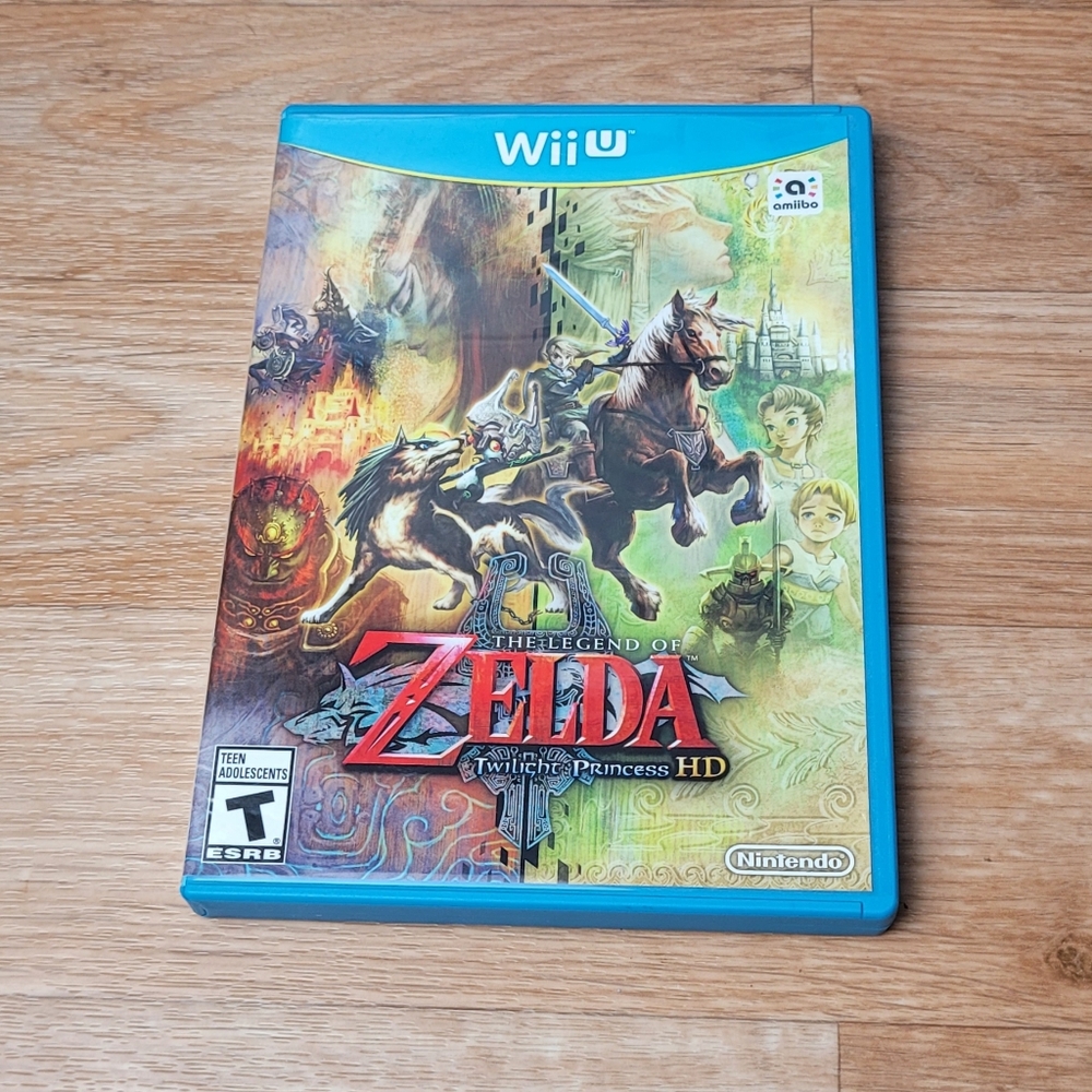 The Legend of Zelda: Twilight Princess HD, Nintendo Wii U, 2016, Complete